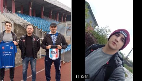 Piłka nożna Janek ruszył z Sandomierza do Radomia! W niedzielę będzie na stadionie przy Struga na meczu z Zagłębiem