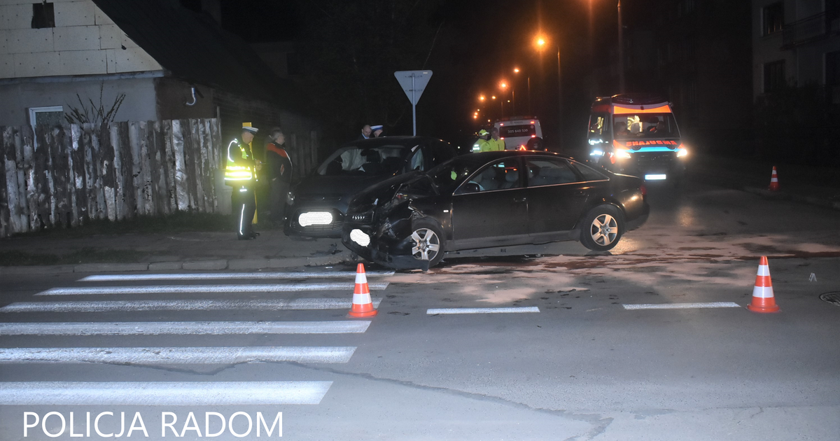 Latek W Centrum Radomia Spowodowa Wypadek