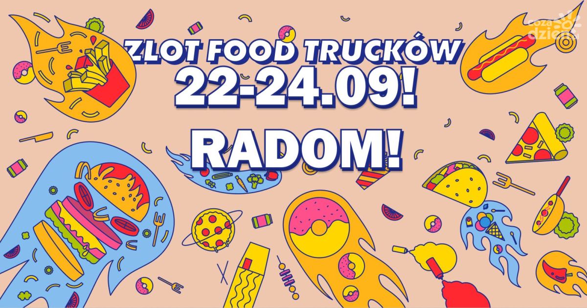 Zlot food trucków pod OMNI Centrum Radom