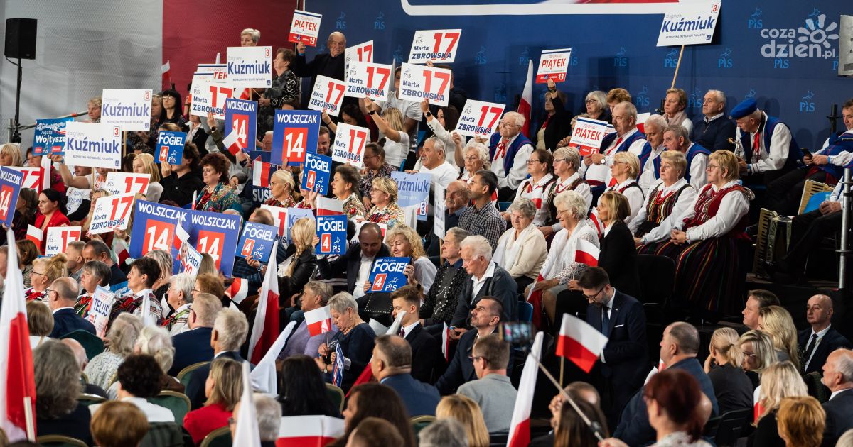 Konwencja Pis W Przysusze Z Udzia Em Jaros Awa Kaczy Skiego Zdj Cia