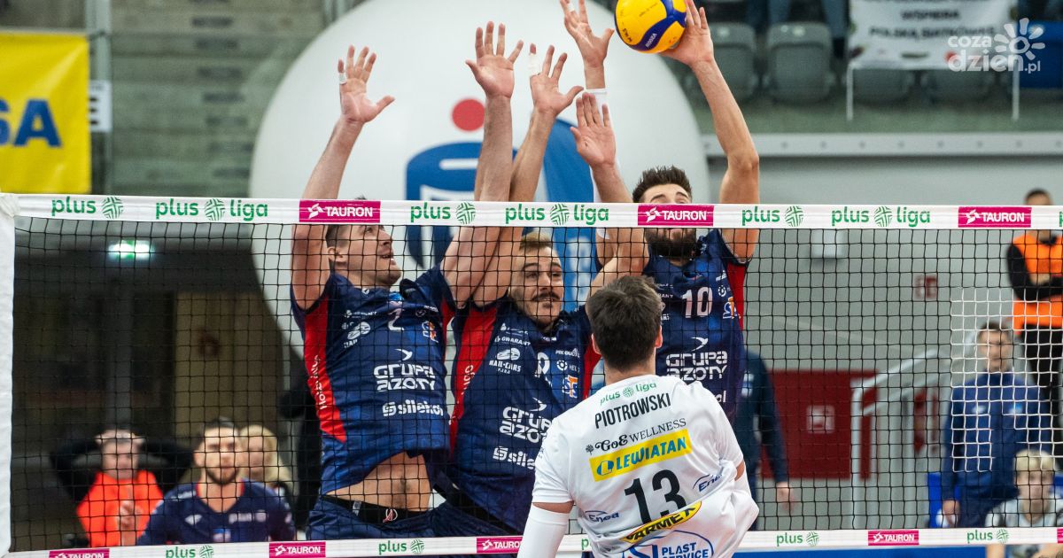 Plusliga Enea Czarni Radom Grupa Azoty Zaksa K Dzierzyn Ko Le Zdj Cia