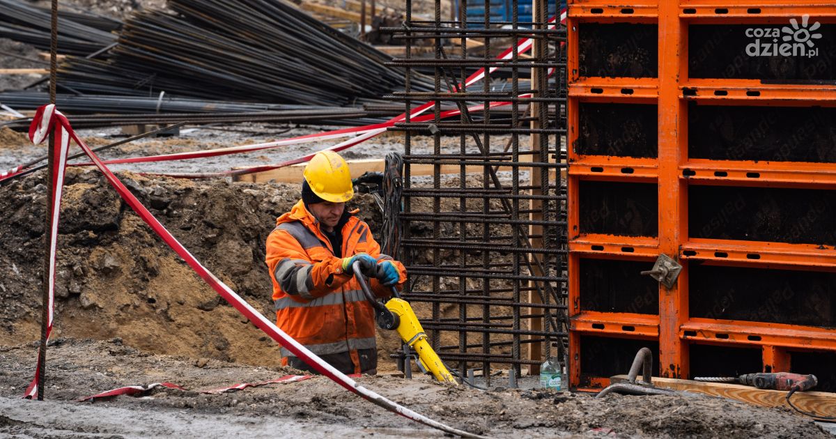 Postęp prac w przebudowie wiaduktu na ul Żeromskiego zdjęcia