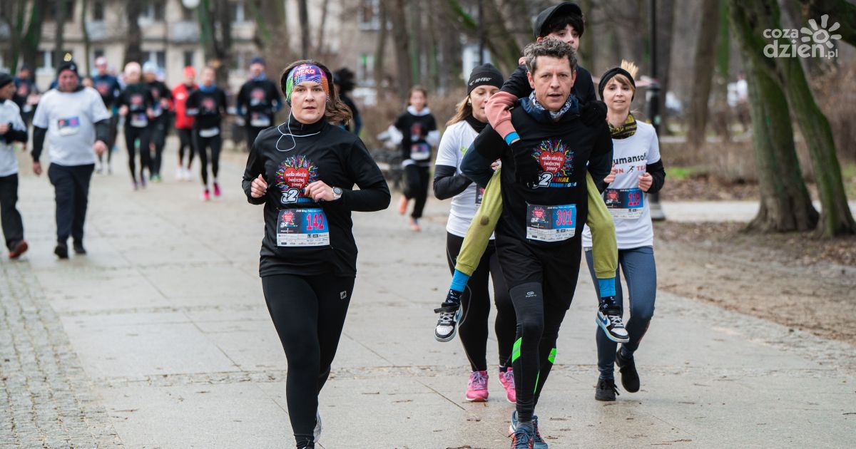 WOŚP 2024 bieg w parku Kościuszki zdjęcia