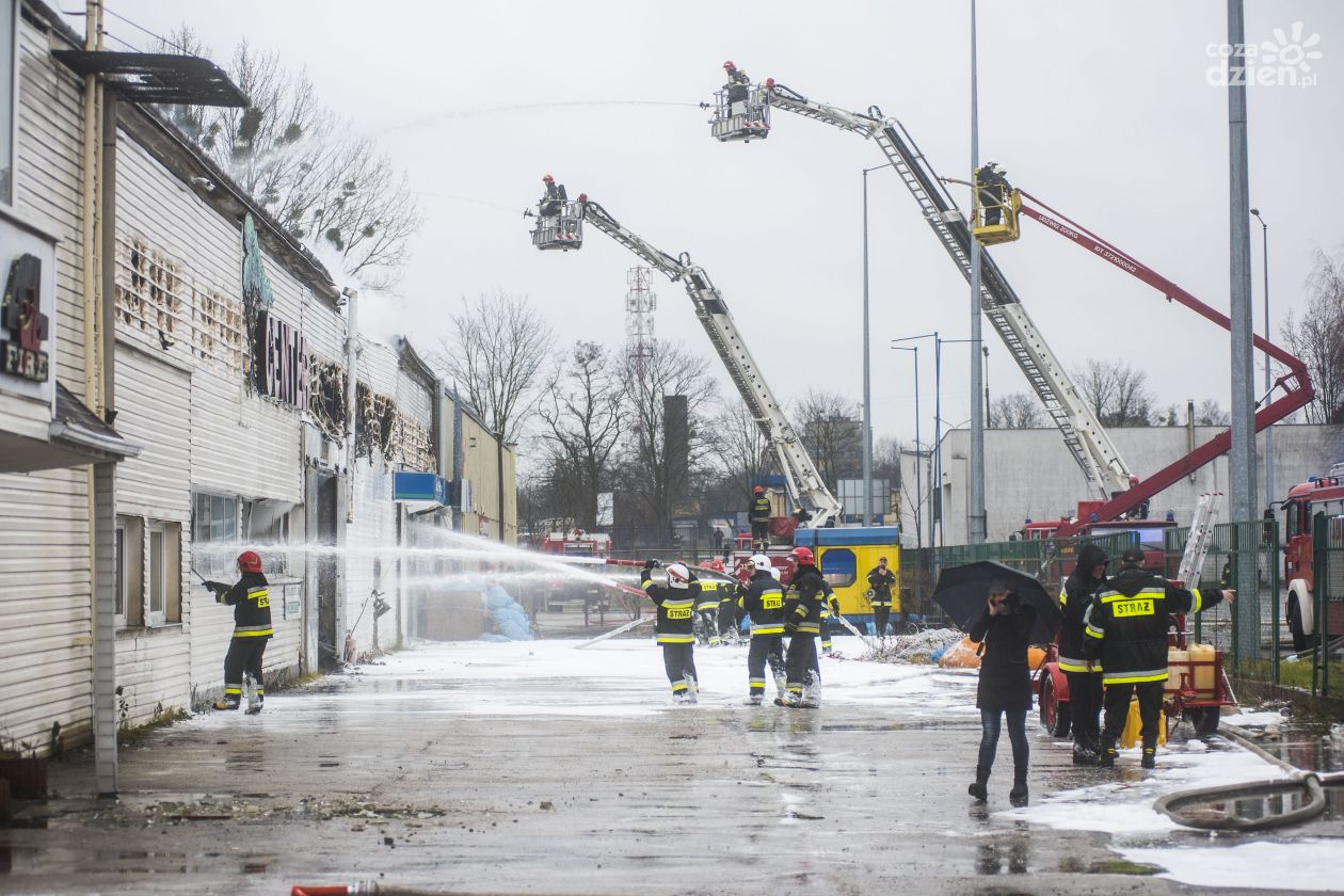 Pożar na ul. Wrocławskiej