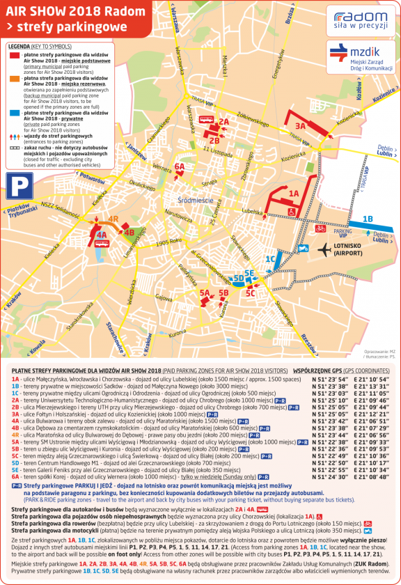 Air Show 2018: Wiemy gdzie zaparkować samochód