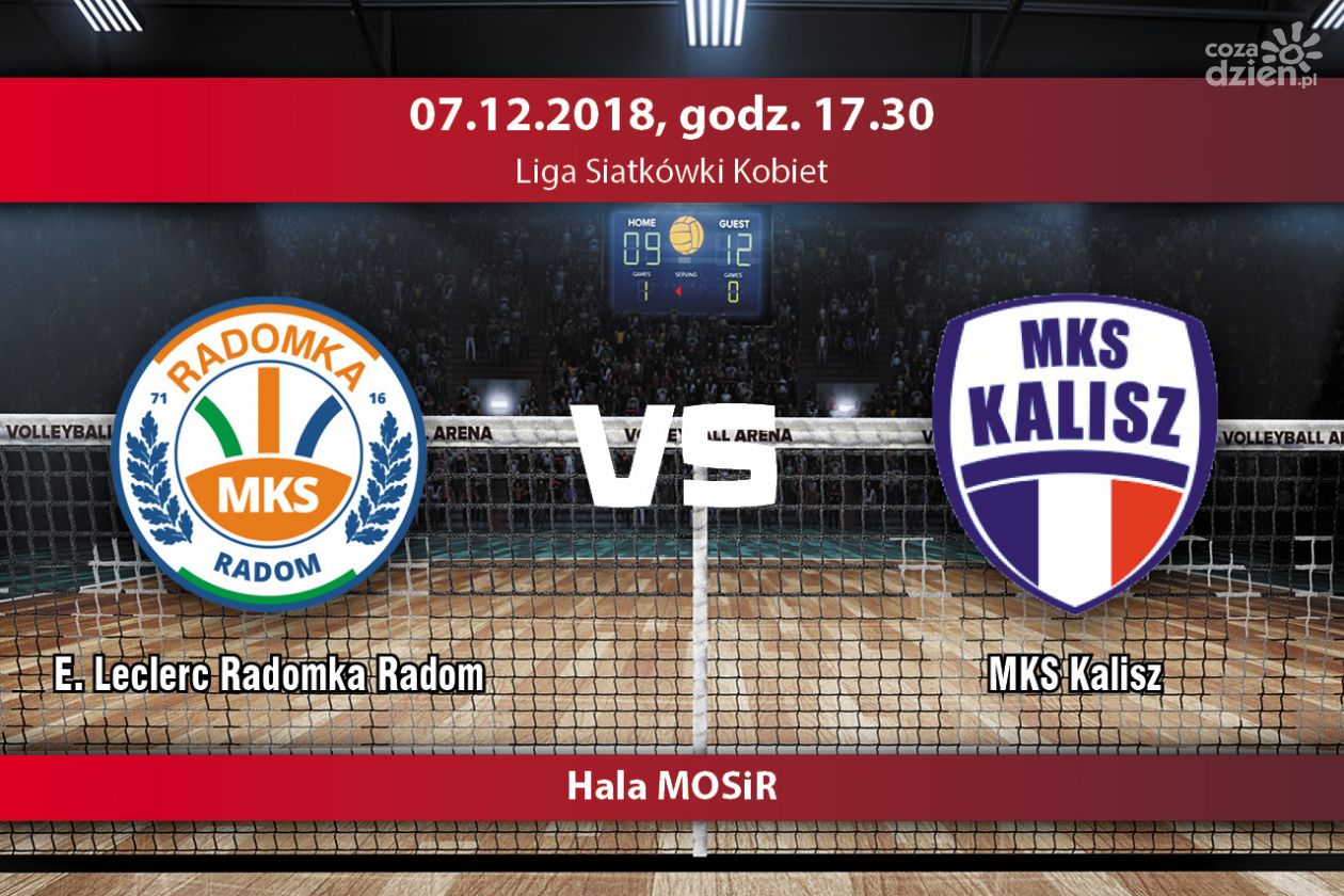 E. Leclerc Radomka - MKS Kalisz (relacja LIVE)