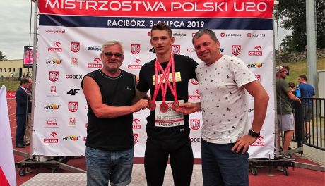 Srebrny medal Dawida Krzemińskiego na mistrzostwach Polski w Bydgoszczy! 