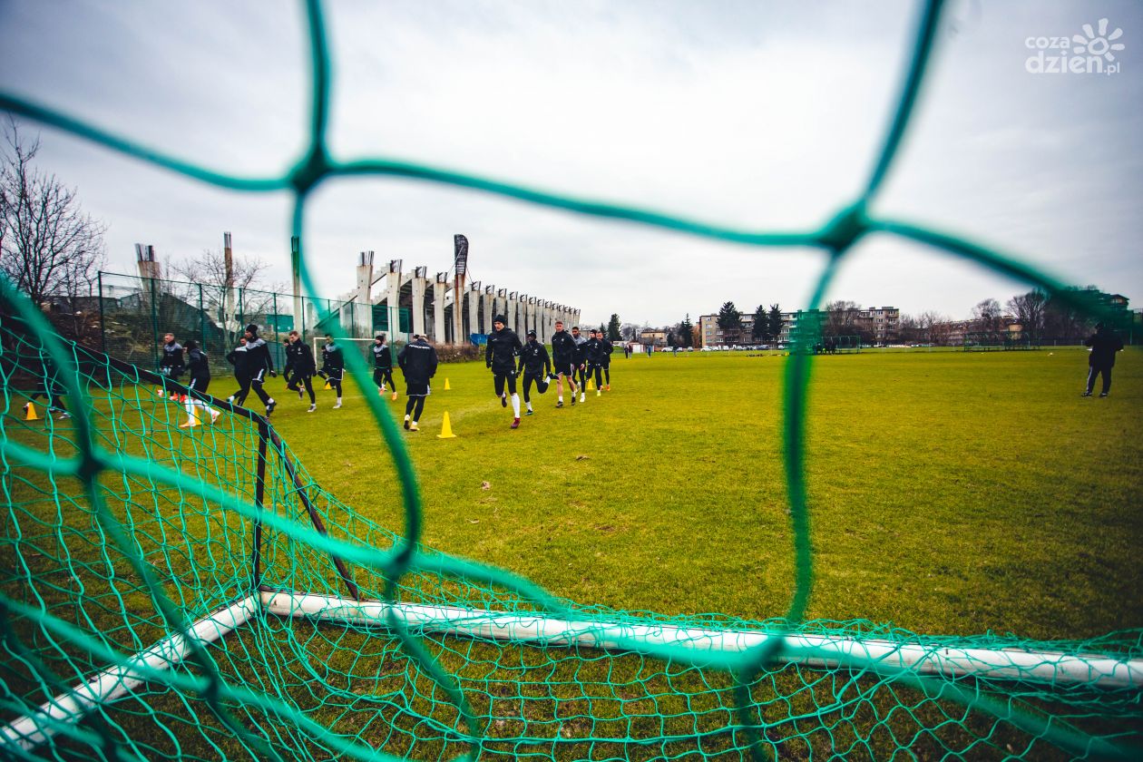 Pierwszy zimowy trening Radomiaka (zdjęcia)