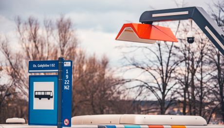 Stacja ładowania autobusów elektrycznych na Gołębiowie (zdjęcia)