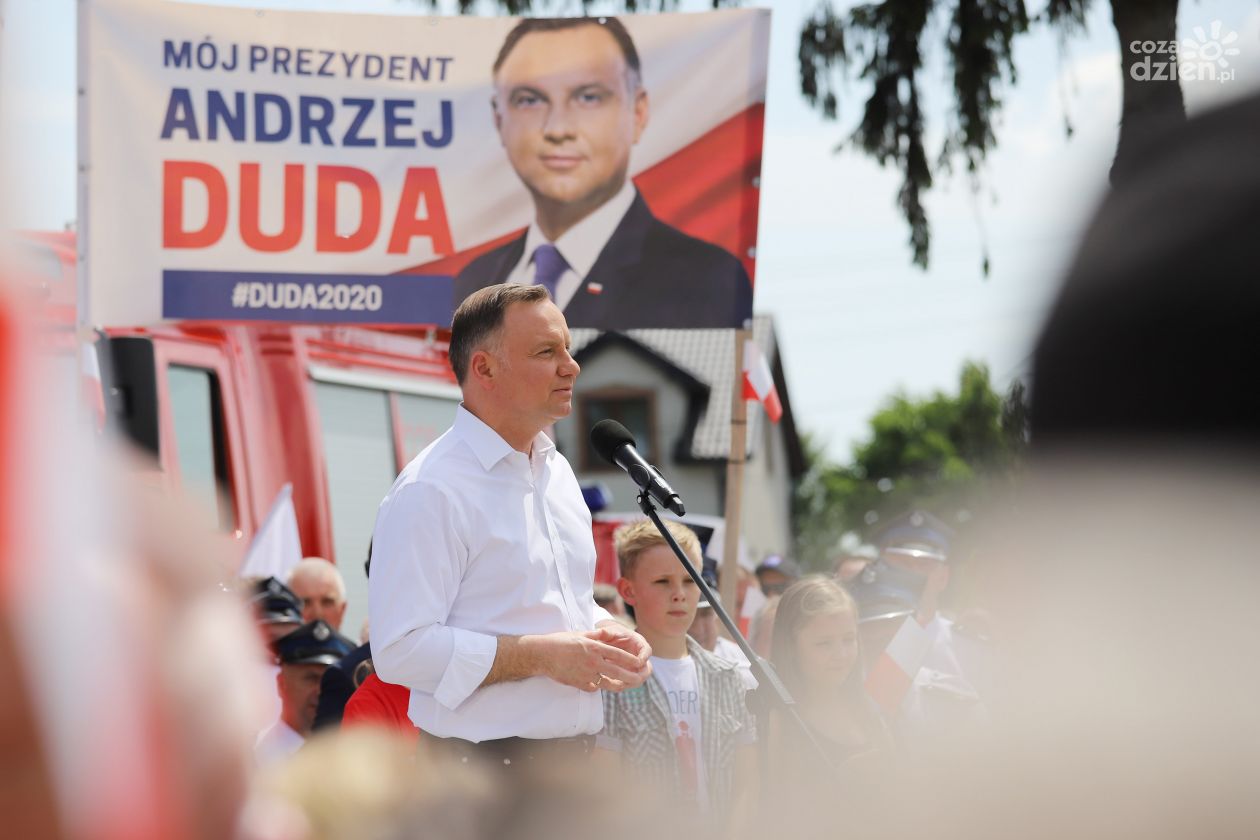 Andrzej Duda w Goździe: Nasz plan to podniesienie jakości życia Polaków