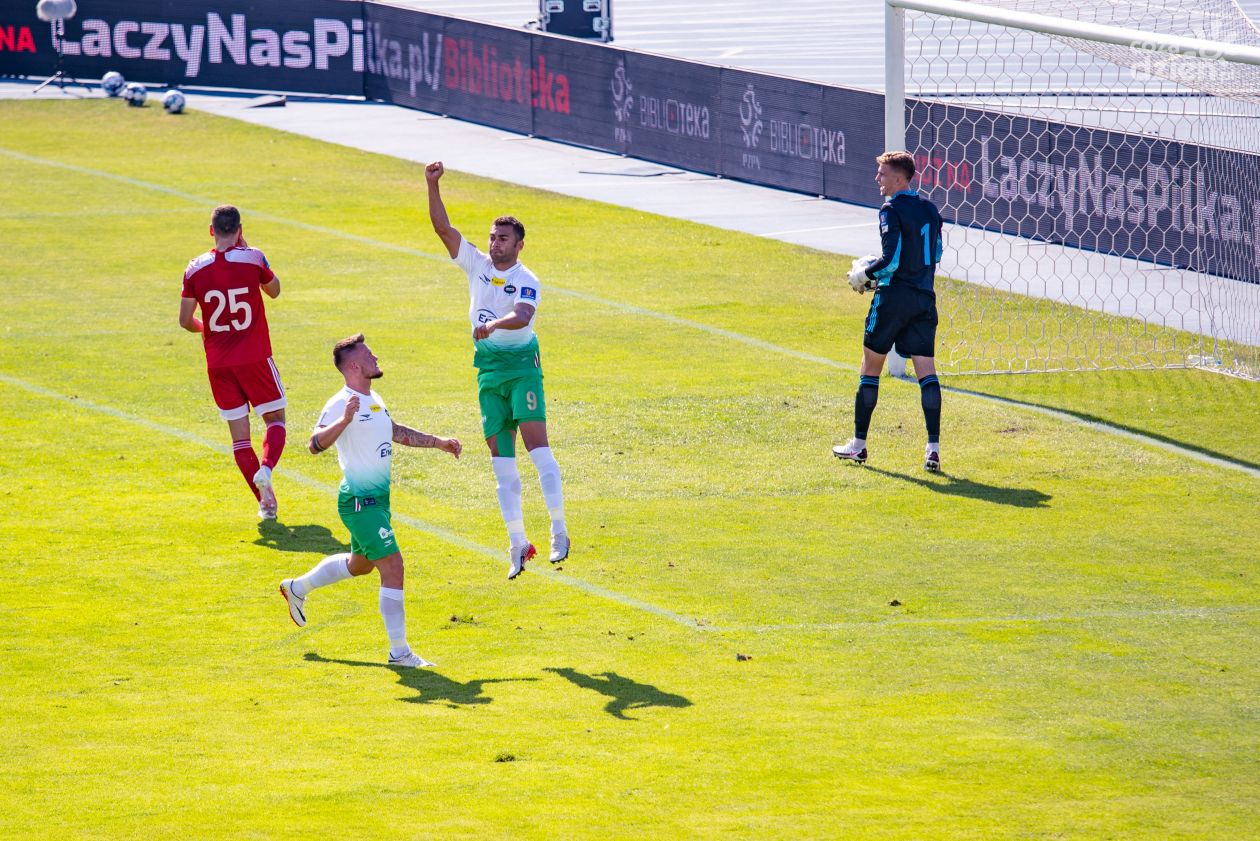 Radomiak punktuje w Wodzisławiu. Gol Karola Angielskiego