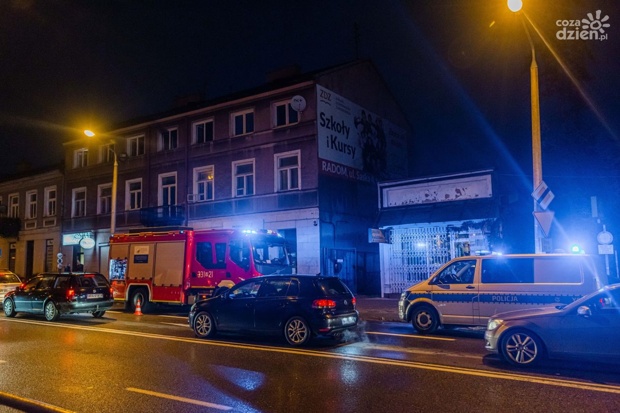 Pożar w mieszkaniu na Słowackiego. Kobieta trafiła do szpitala