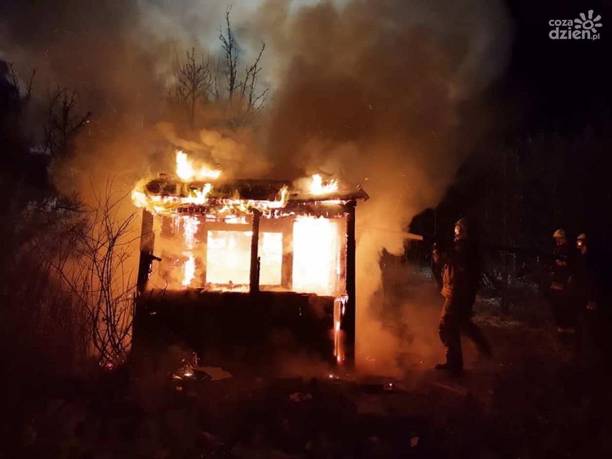 Pożar w Wierzbicy i Skaryszewie 