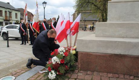 Władze Szydłowca uczciły rocznicę uchwalenia Konstytucji 3 Maja