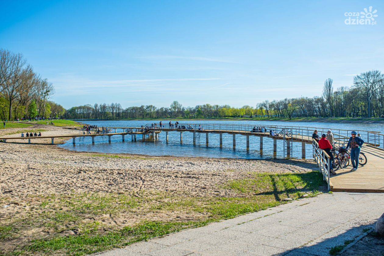 Niedzielne popołudnie nad zalewem na Borkach (zdjęcia)