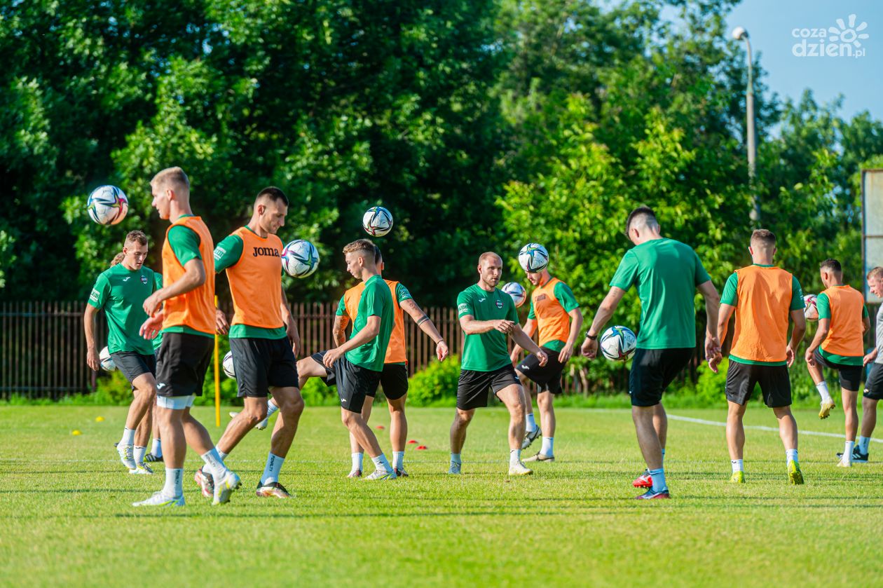 Trening przed meczem Radomiak Radom - Lech Poznań (zdjęcia)