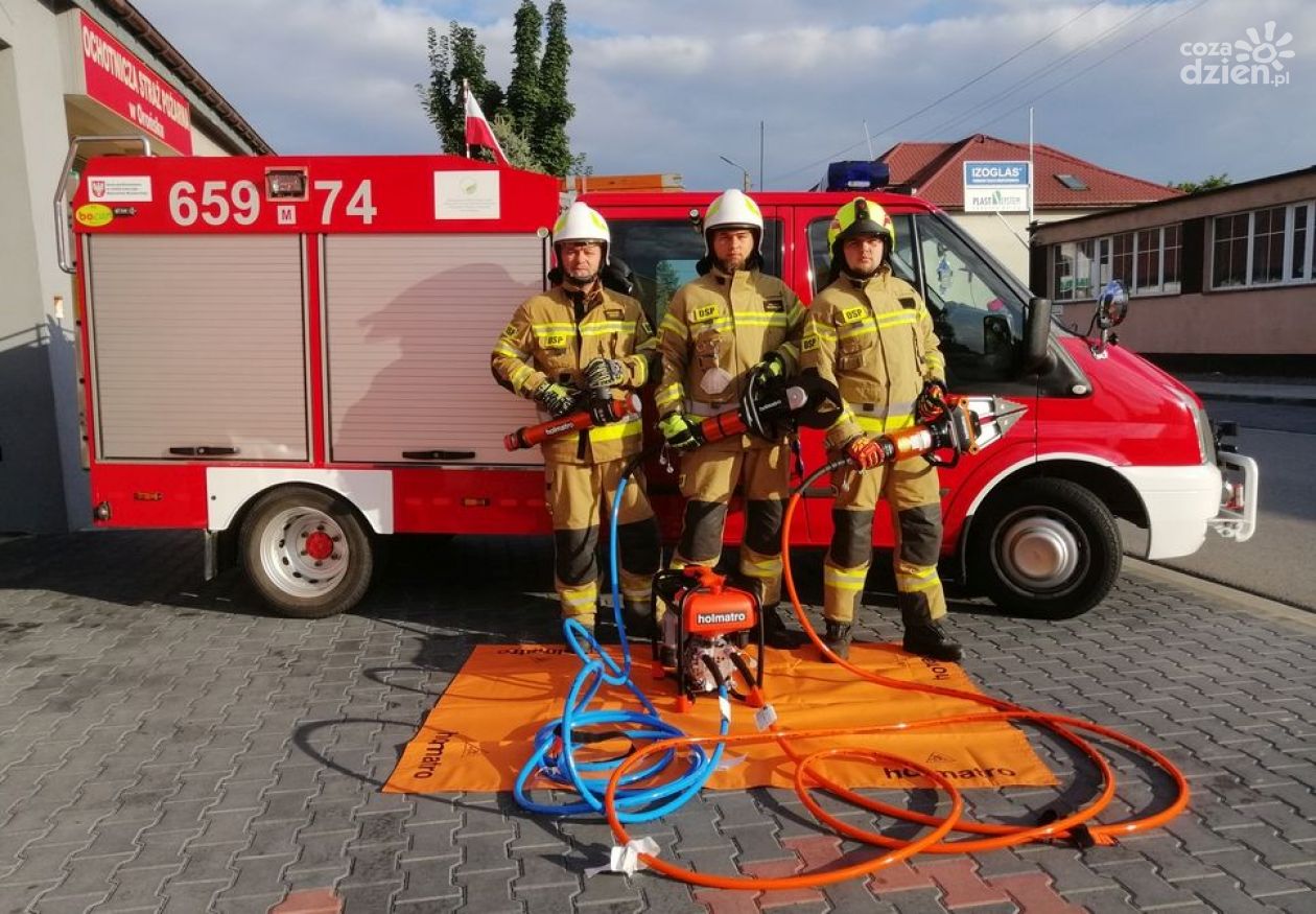 Wsparcie dla strażaków ochotników z Orońska