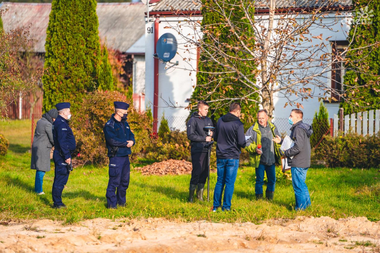 Protest mieszkańców Kiedrzyna przeciwko wywłaszczeniu działek (zdjęcia)