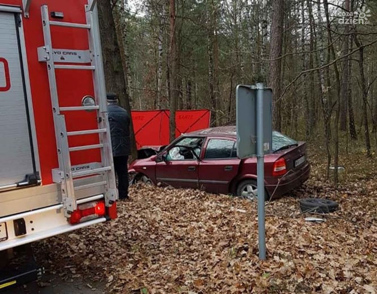 Śmiertelny wypadek w Suchej pod Pionkami