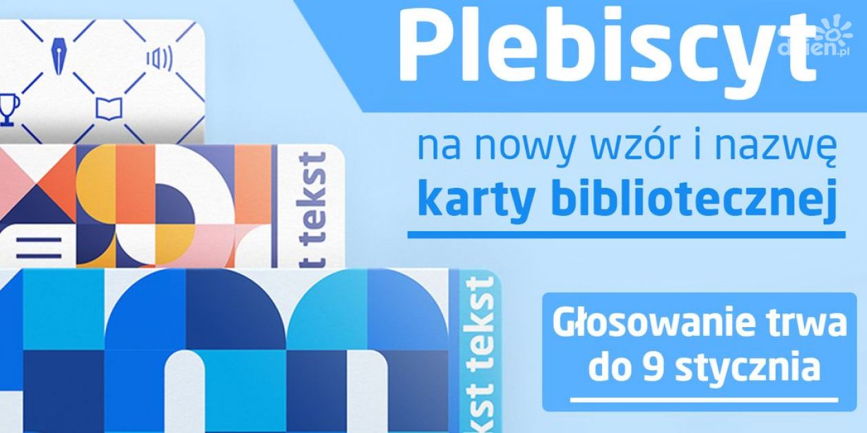 100-lecie biblioteki. Zagłosuj na nowy wzór i nazwę karty