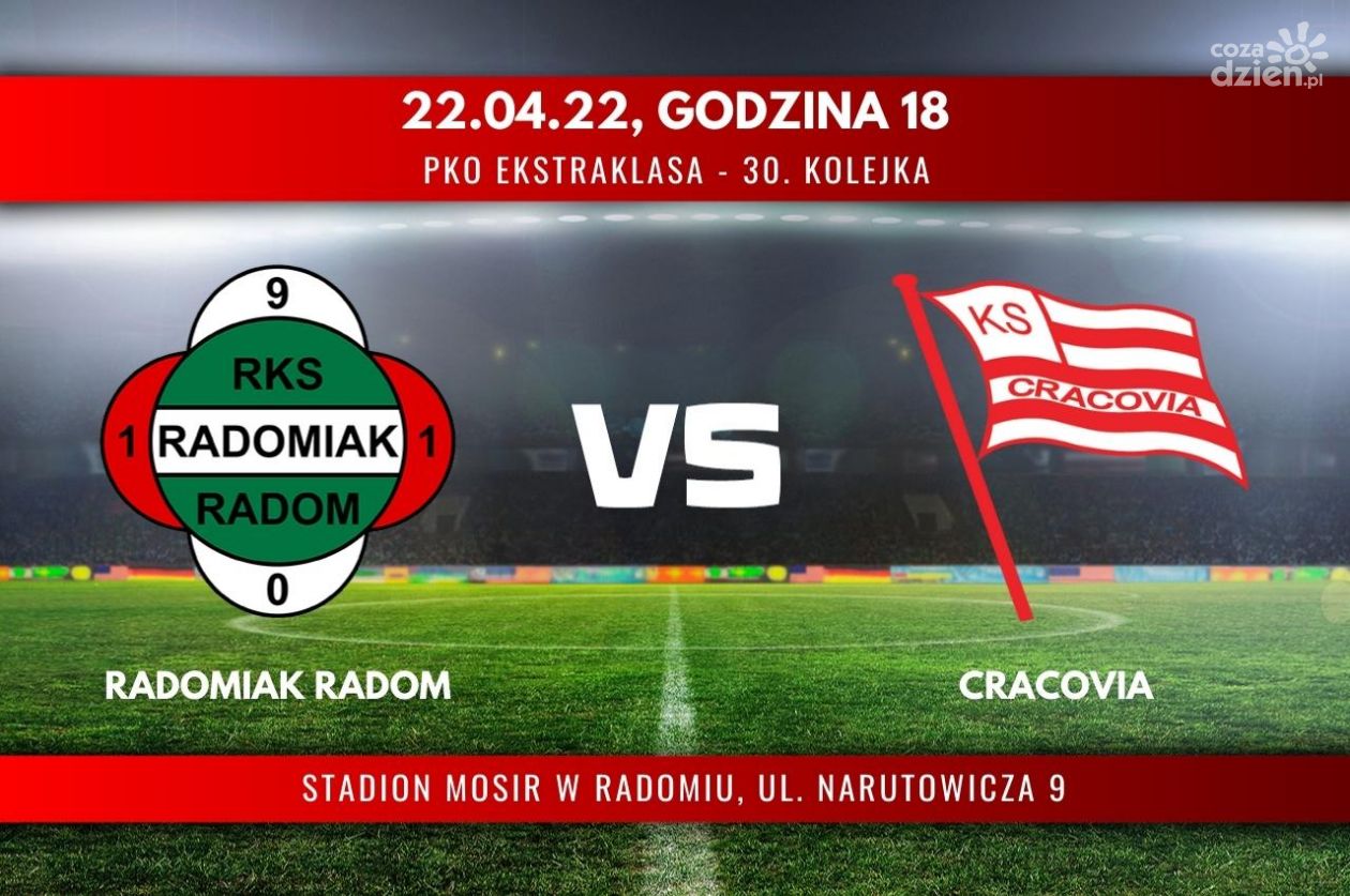 Radomiak Radom - Cracovia (relacja LIVE)