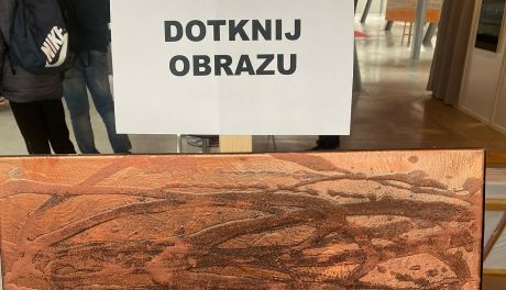 Tutaj obraz można dotknąć