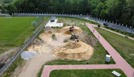 Trwa budowa toru pumptrack w Orońsku