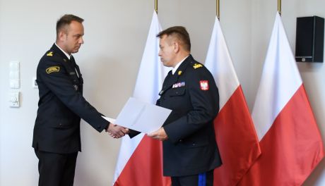 Nowy komendant straży pożarnej w Radomiu