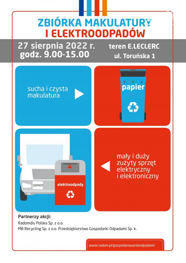 Przed nami kolejna zbiórka makulatury i elektroodpadów