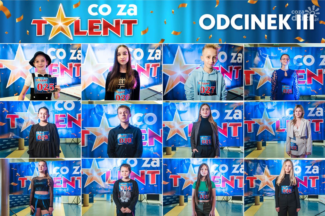 Poznajcie uczestników trzeciego odcinka konkursu Co Za Talent! 