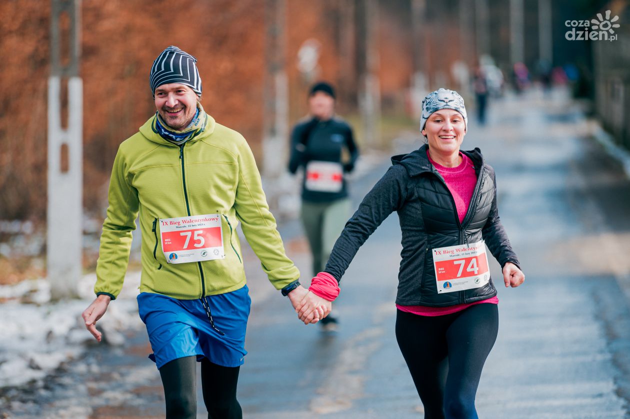 IX Bieg Walentynkowy w Nadleśnictwie Marcule (zdjęcia)