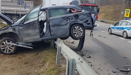 Czekarzewice Pierwsze. Jedna osoba w szpitalu