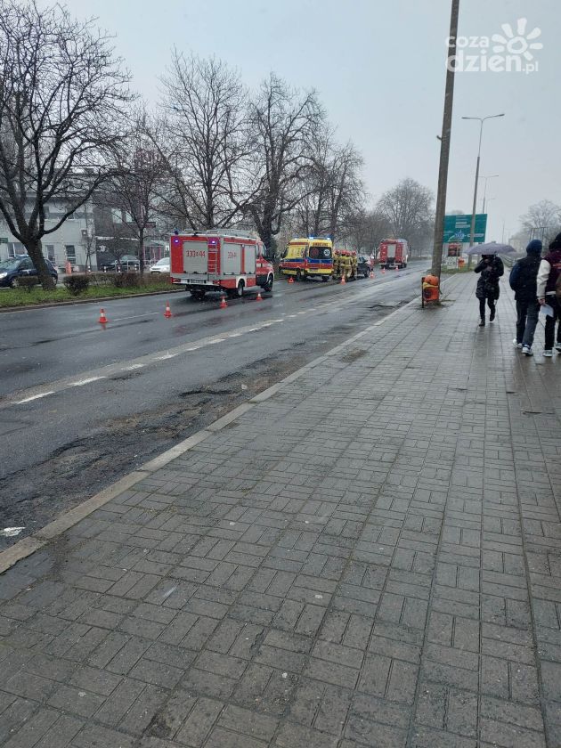 Śródmieście. Zderzenie trzech aut