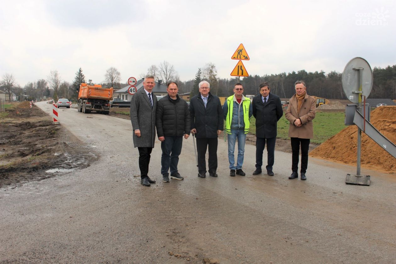 Remont drogi w powiecie zwoleńskim 