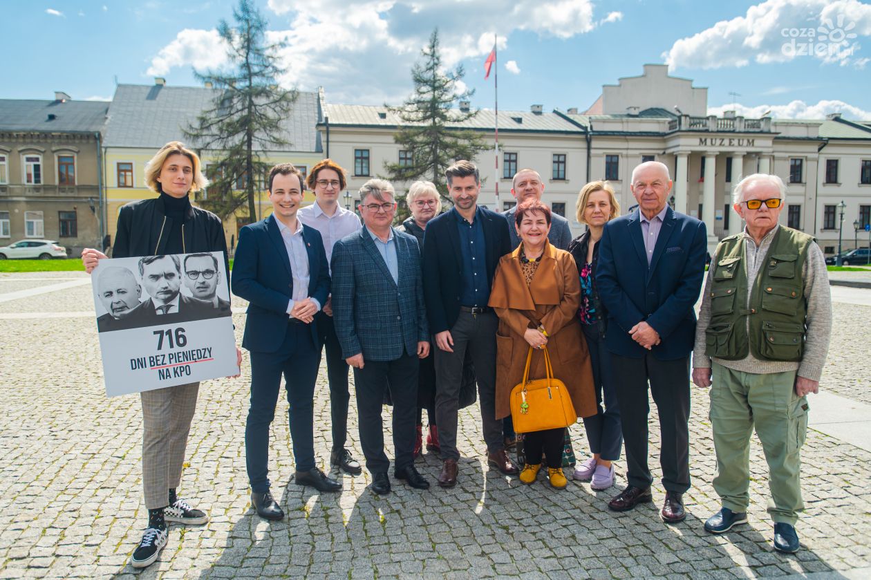 Krzysztof Śmiszek w Radomiu - konferencja prasowa (zdjęcia)