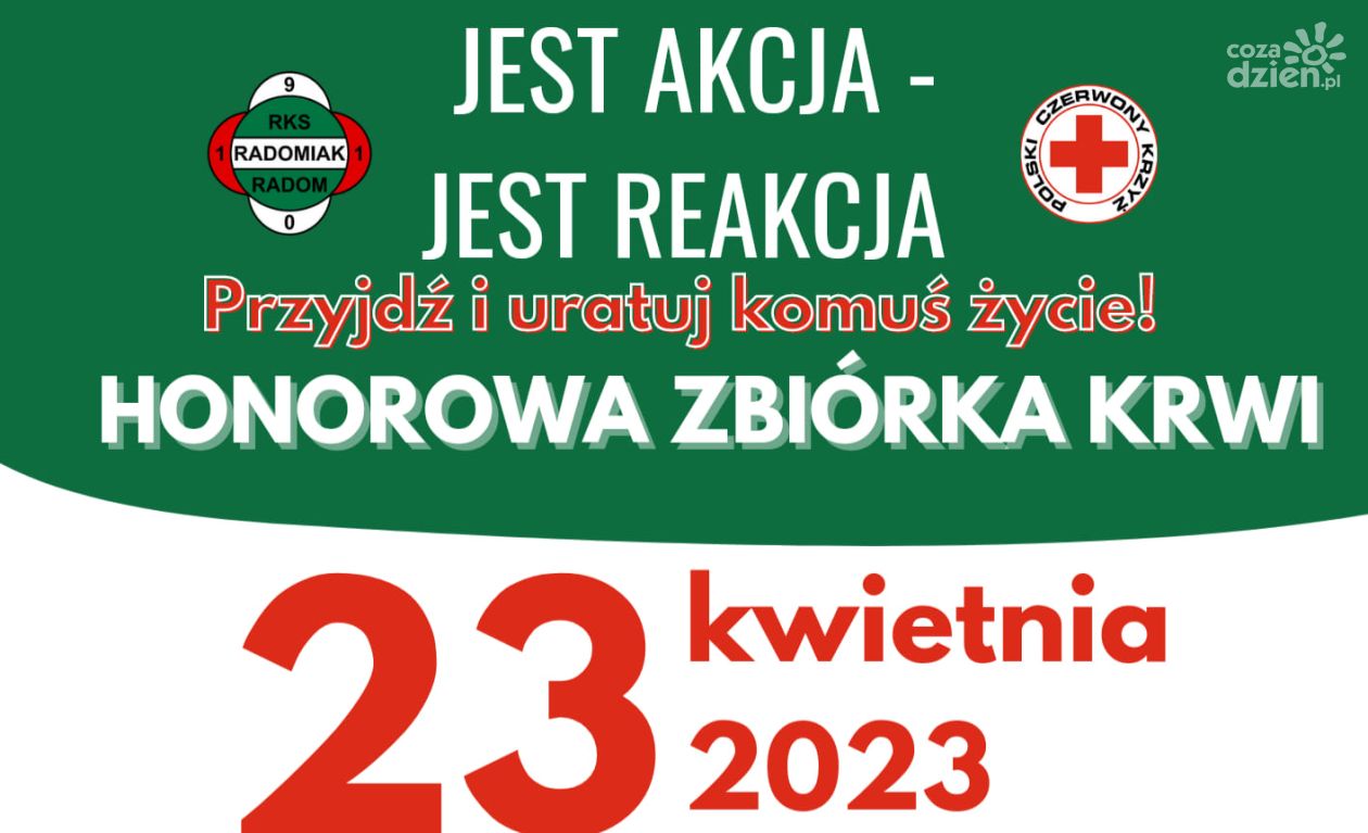 Krewki Radomiaczek organizuje zbiórkę krwi