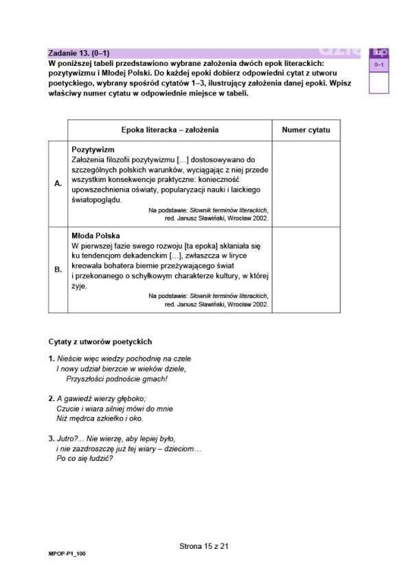 Matura z polskiego. Zobaczcie jakie były zadania