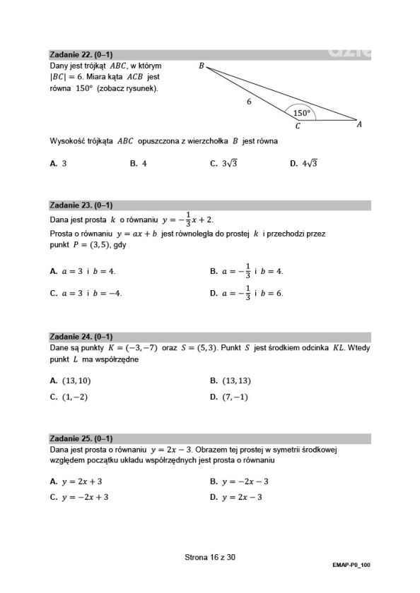 Matura z matematyki. Zobacz jakie były zadania