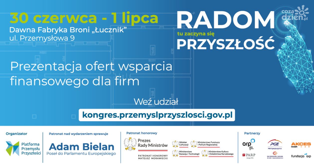 Weź udział w II Kongresie Radom Przyszłości i poznaj oferty wsparcia rozwoju swojego przedsiębiorstwa