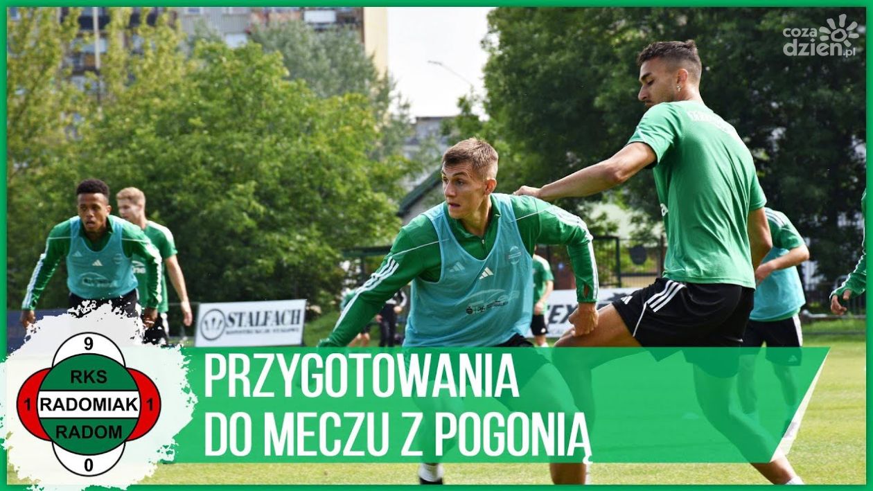 Radomiak TV: Przygotowania do meczu z Pogonią