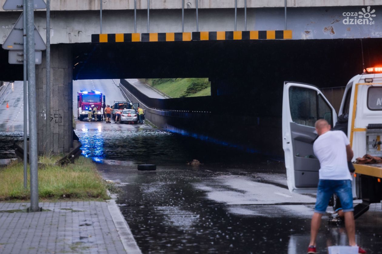 Skończy się problem zalewania tunelu w al. Grzecznarowskiego?