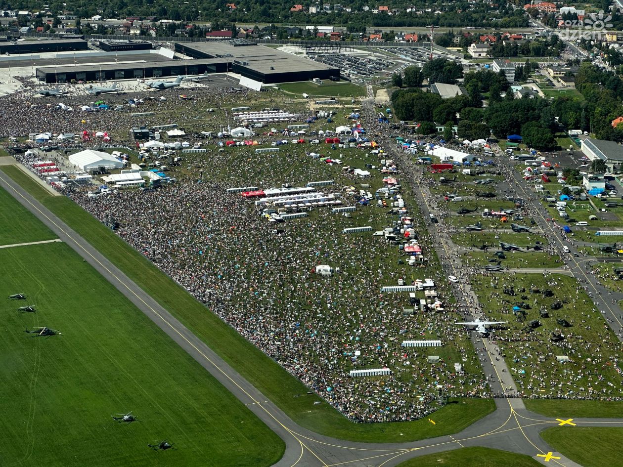 AIR SHOW 2023 z lotu ptaka. Zobaczcie!