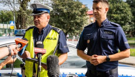 Briefing pt. "Bezpieczna droga do szkoły" (zdjęcia)