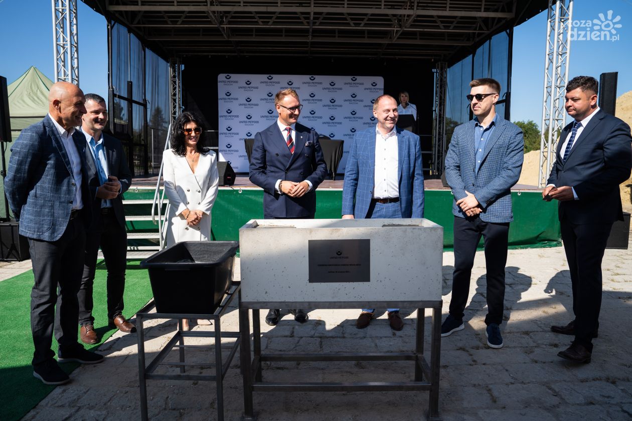 Wmurowanie kamienia węgielnego i inauguracja rozbudowy zakładu United Petfood (zdjęcia)