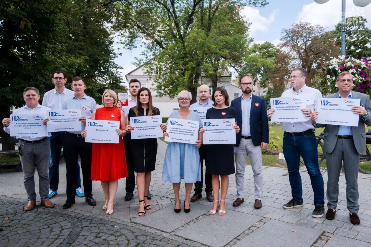 Konferencja prasowa Koalicji Obywatelskiej (zdjęcia)