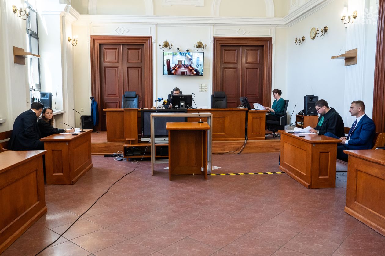 Rozprawa sądowa Frysztak - Bąkiewicz (zdjęcia)