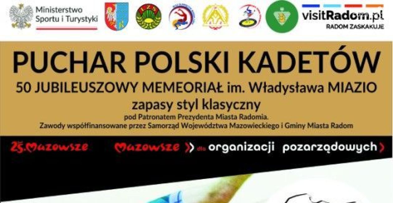 Jubileuszowy zapaśniczy memoriał w Radomiu