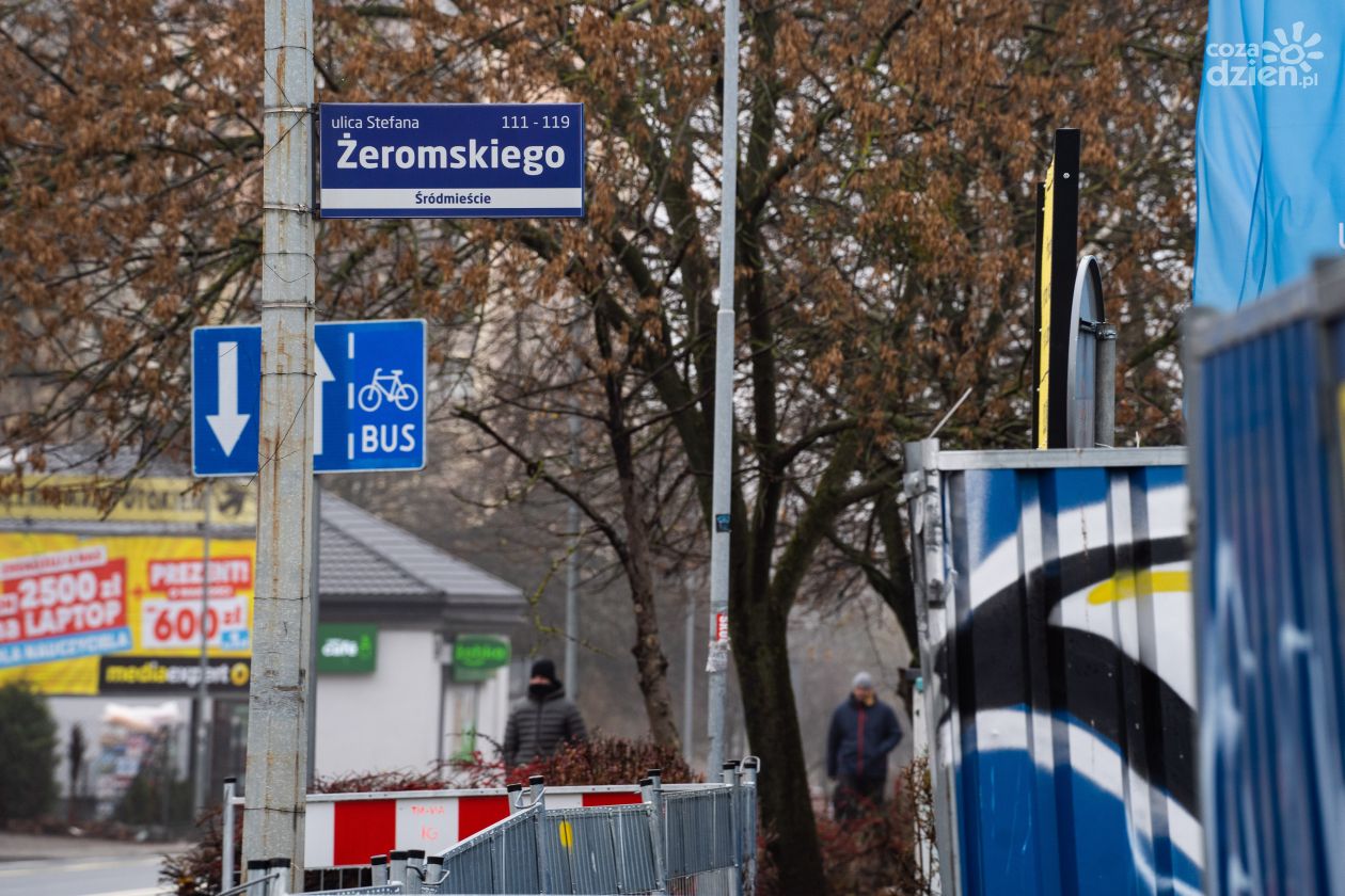 Postęp prac w przebudowie wiaduktu na ul. Żeromskiego (zdjęcia)