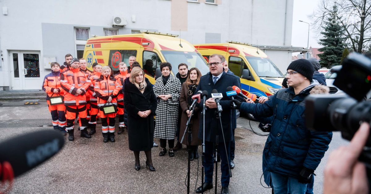 Konferencja Prasowa W Radomskiej Stacji Pogotowia Ratunkowego W Radomiu ...