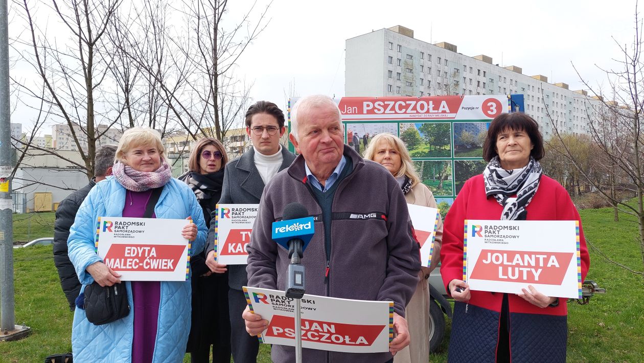 Pszczoła chce zazielenić i zarybić Radom